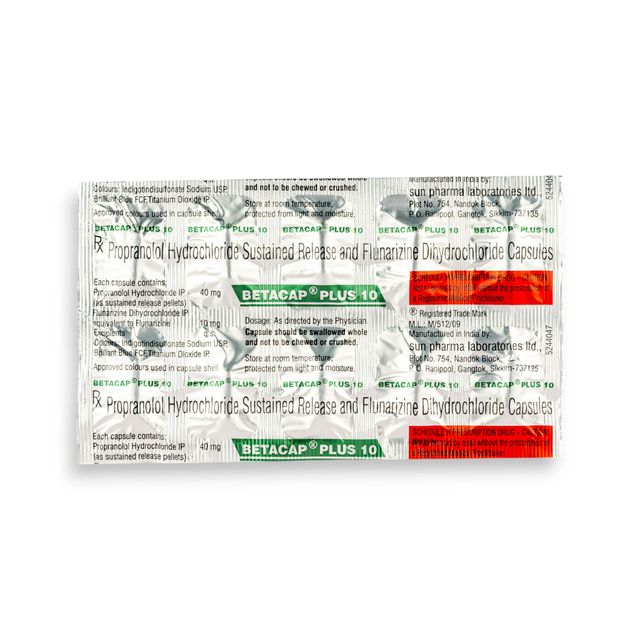 Betacap Plus 10 Capsules SR