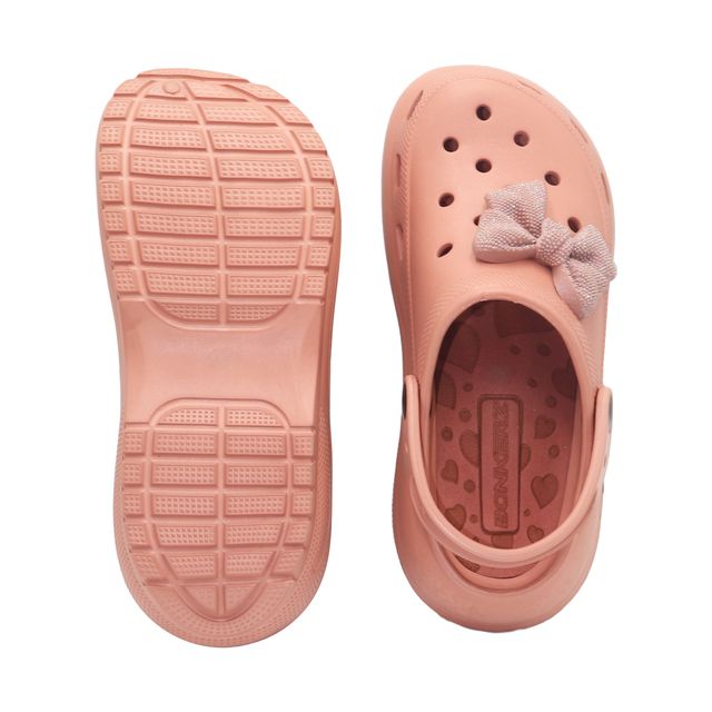 Bonkerz Ladies Clogs Peach - UK 5