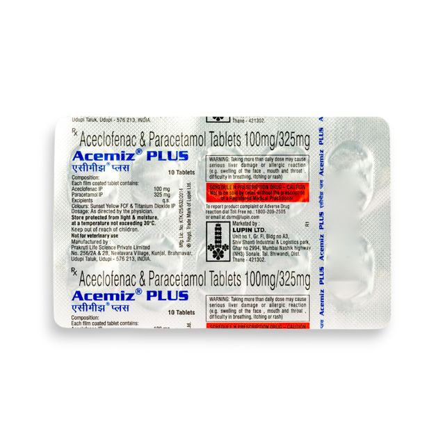 Acemiz Plus Tablet