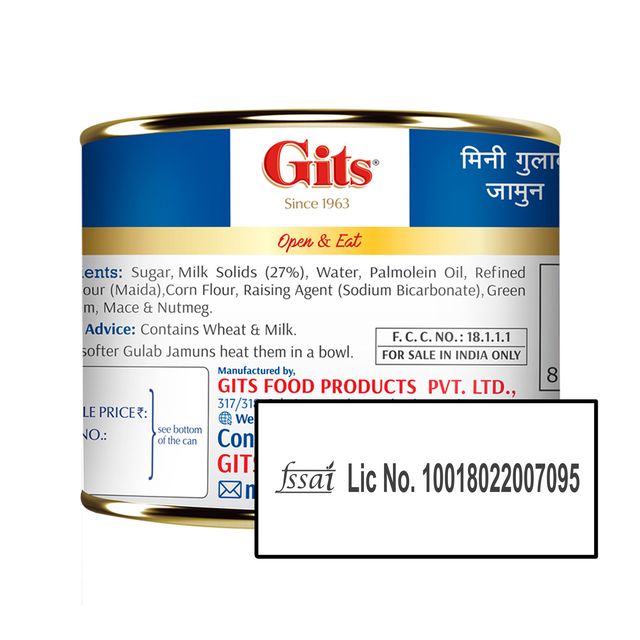 Mini Gulab Jamun Tin