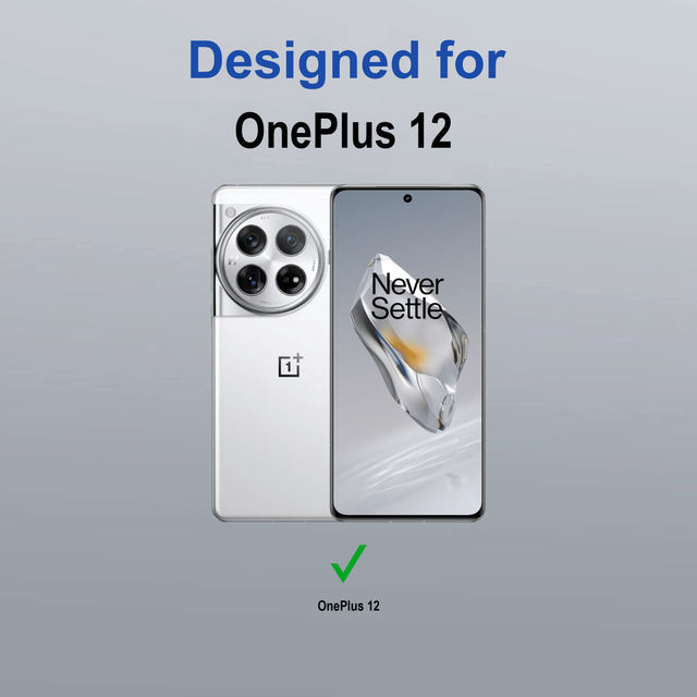 Zapcase Back Cover for OnePlus 12 | Space-Clear