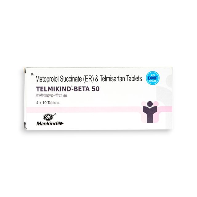 Telmikind Beta 50 Tablet Er