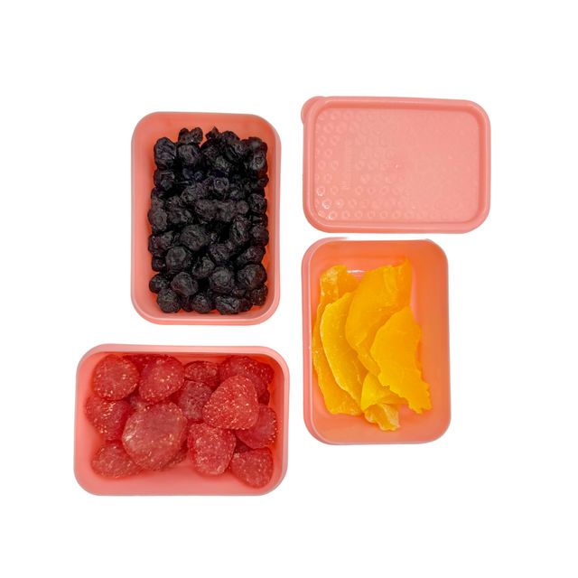 Mahaware Polka Container | Easy Storage Container| 125 ml | Set of 3
