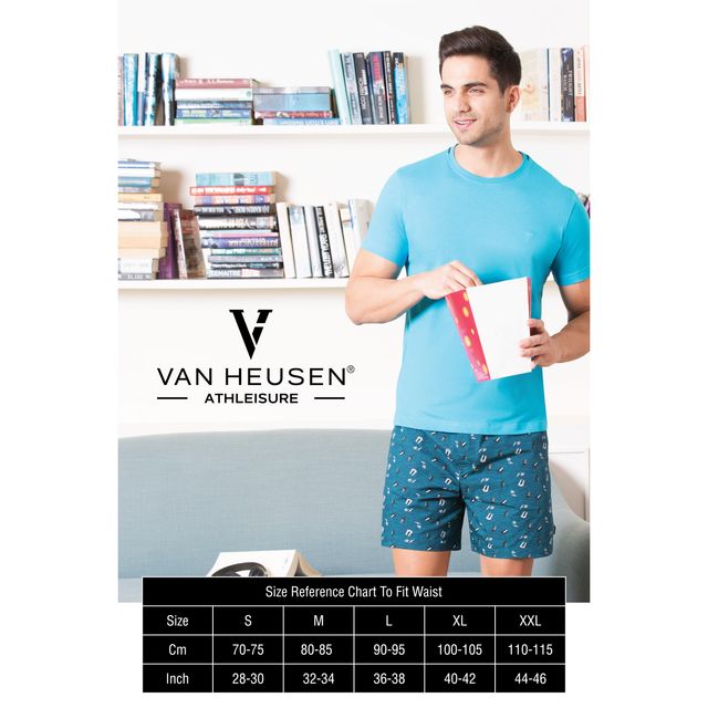 Van Heusen Apparel Men Combed Cotton Assorted Checkered Boxer Shorts | XXL | Pack Of 2