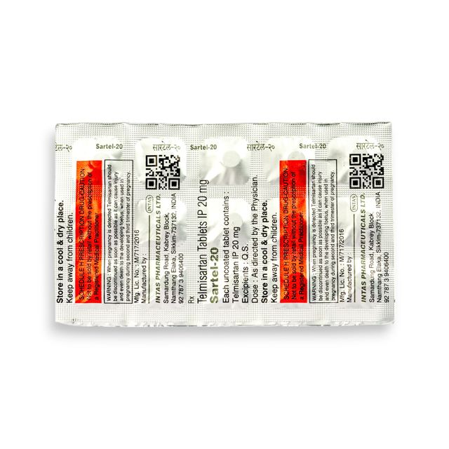 Sartel 20 Tablet