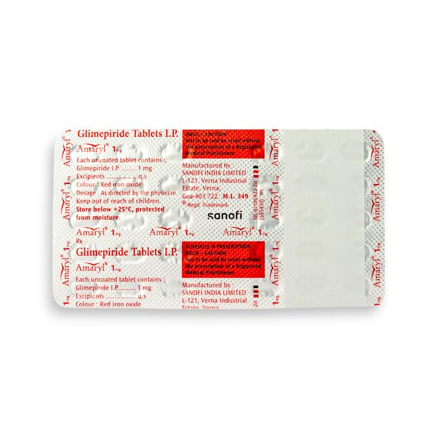 Amaryl 1mg Tablet