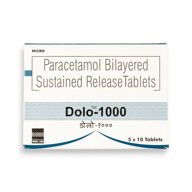Dolo 1000mg Tablet