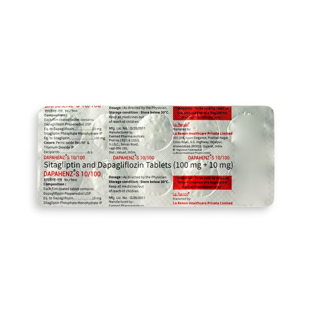 Dapahenz S 10/100 Tablet
