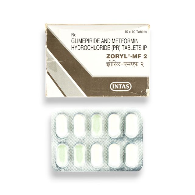Zoryl MF 2 Tablet PR