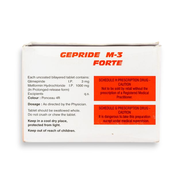 Gepride M-3 Forte Tablets PR