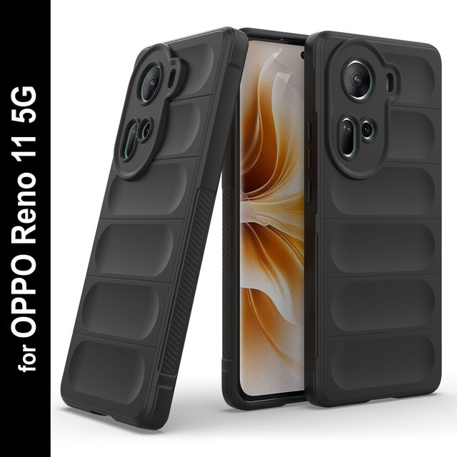 Zapcase Back Cover for OPPO Reno 11 5G | Magic-Black