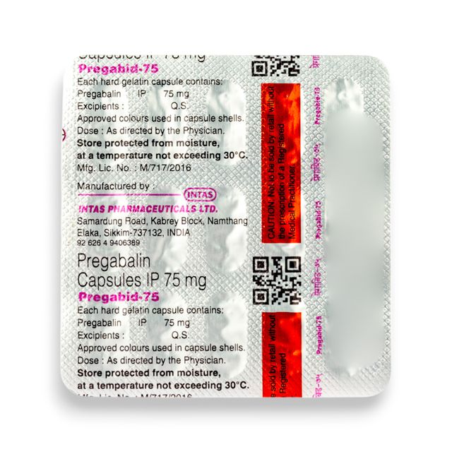 Pregabid 75 Capsule