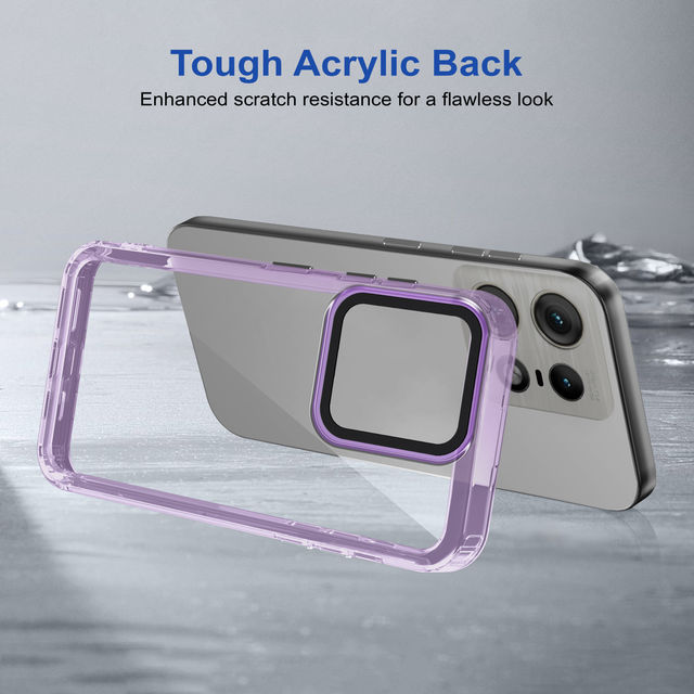 Zapcase Back Cover for Motorola Edge 50 Pro 5G | Space-Purple