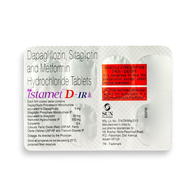 Istamet D Ir 5/50/500 Tablet