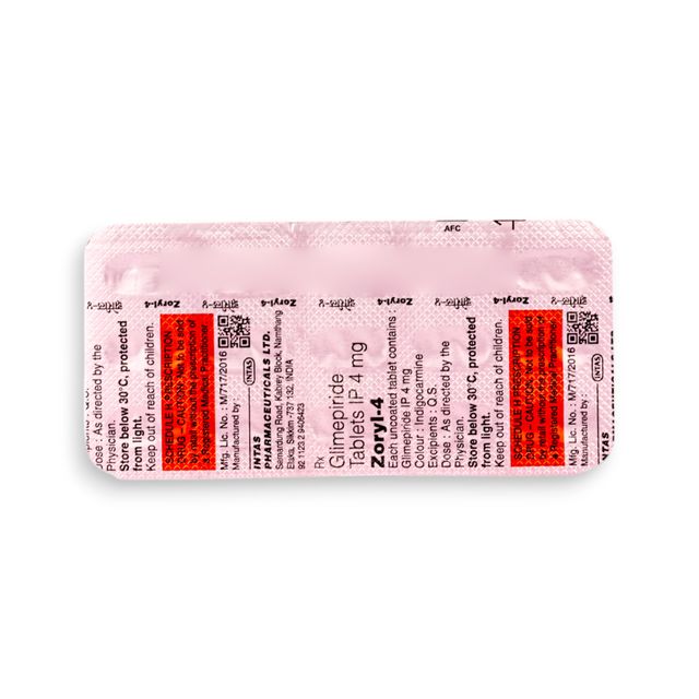 Zoryl-4 Tablets
