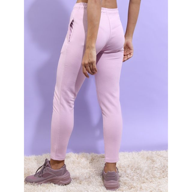 Tokyo Talkies Women's Slim Fit Track Pants | Purple - 32