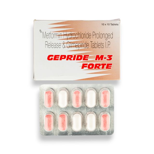 Gepride M-3 Forte Tablets PR