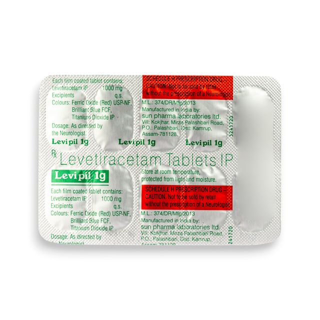 Levipil 1G Tablet