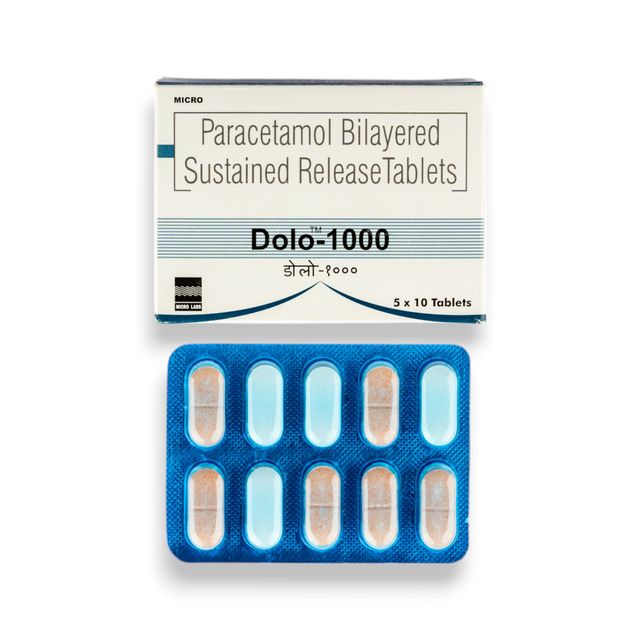 Dolo 1000mg Tablet