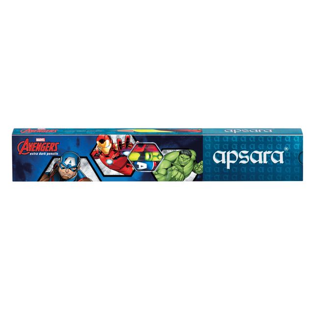 Apsara Marvel Avengers Extra dark pencil Pk-10