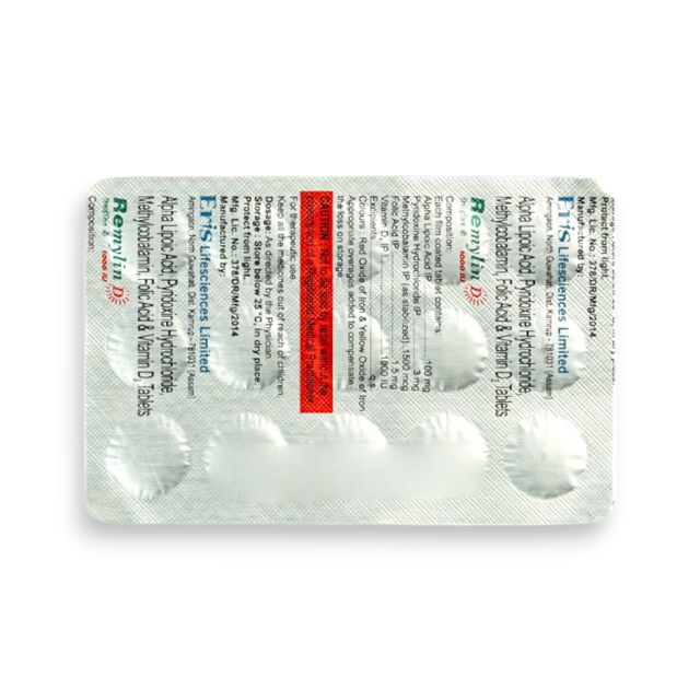 Remylin D 1000Iu Tablet