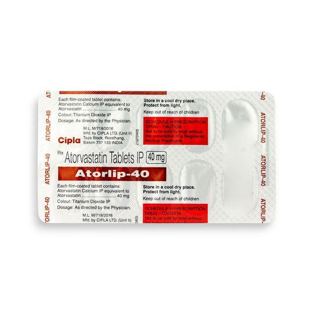 Atorlip 40 Tablet