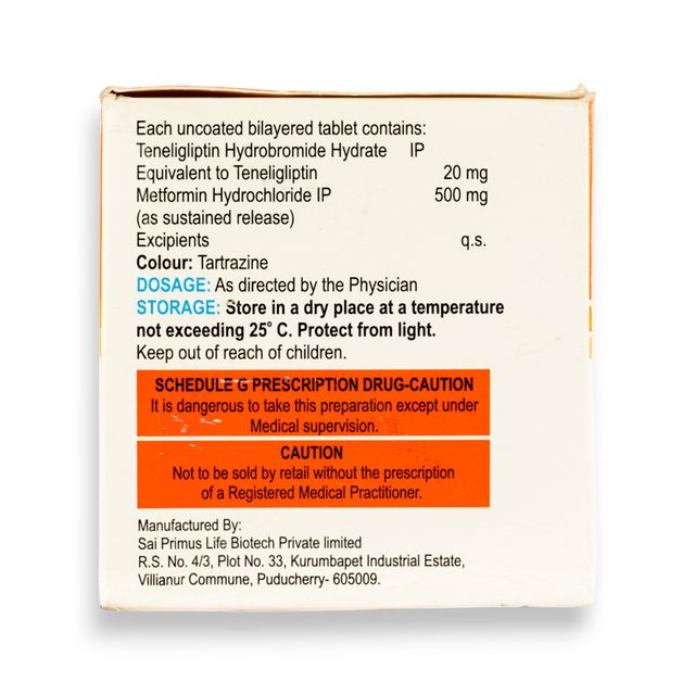 Priglip-M20/500 Tablets SR