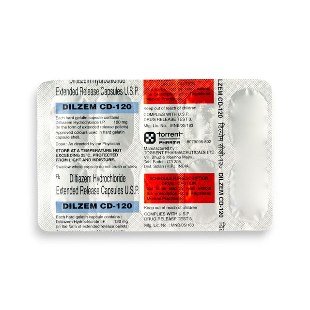 Dilzem Cd 120 Capsule Er