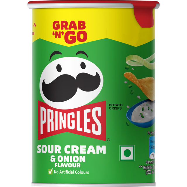 Pringles Potato Chips - Sour Cream & Onion 40 g Combo