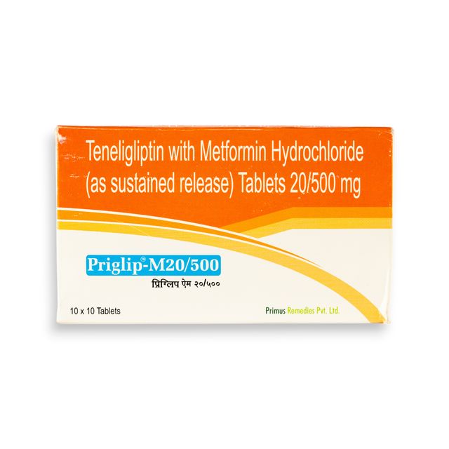 Priglip-M20/500 Tablets SR