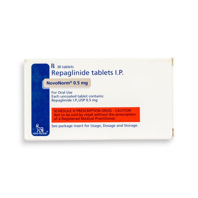 NovoNorm 0.5mg Tablets