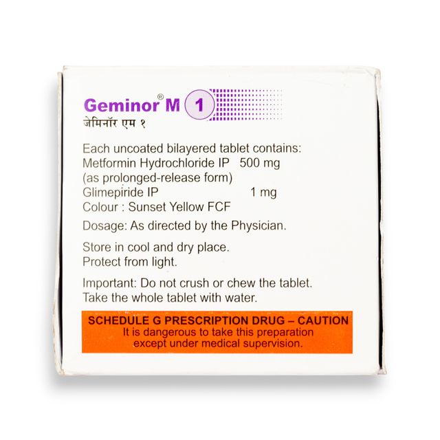 Geminor M 1 Tablets PR