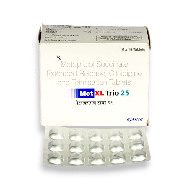 Met Xl Trio 25 Tablet