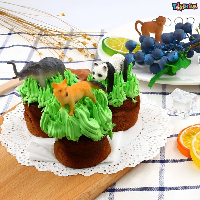 Toyshine 53pc Zoo Animals Playset | Learning Game for Kids
