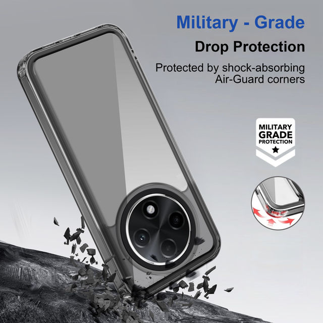 Zapcase Back Cover for Oppo F27 Pro Plus 5G | Space-Black
