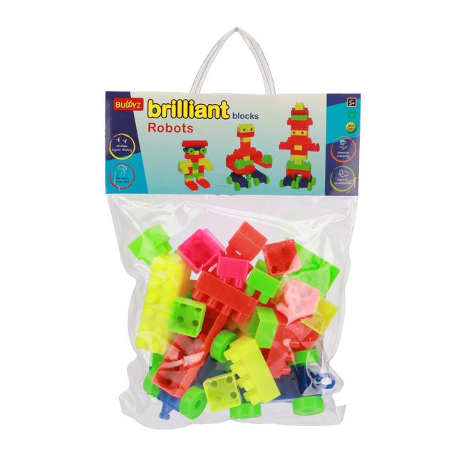 Buddyz Brilliant Blocks-Robots
