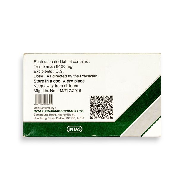 Sartel 20 Tablet