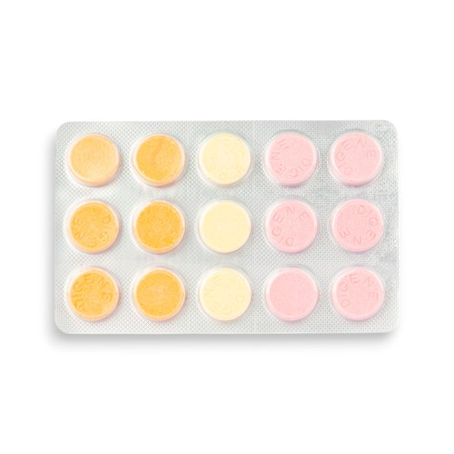 Digene Antacid Antigas Tablet Flavour Orange