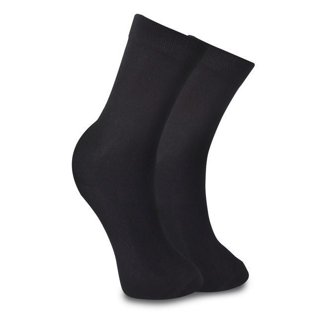 Englo Unisex Cotton School Socks | Black | 5 - 8 years