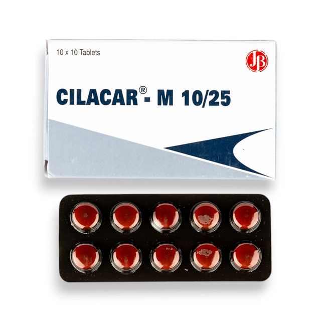 Cilacar M 10/25 Tablet