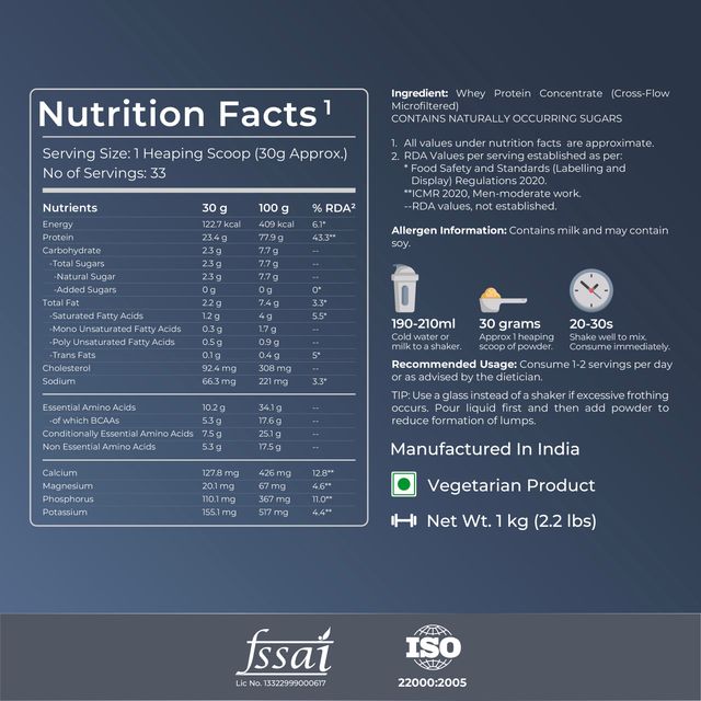 Nutrabay Pure Series Whey Protein Concentrate