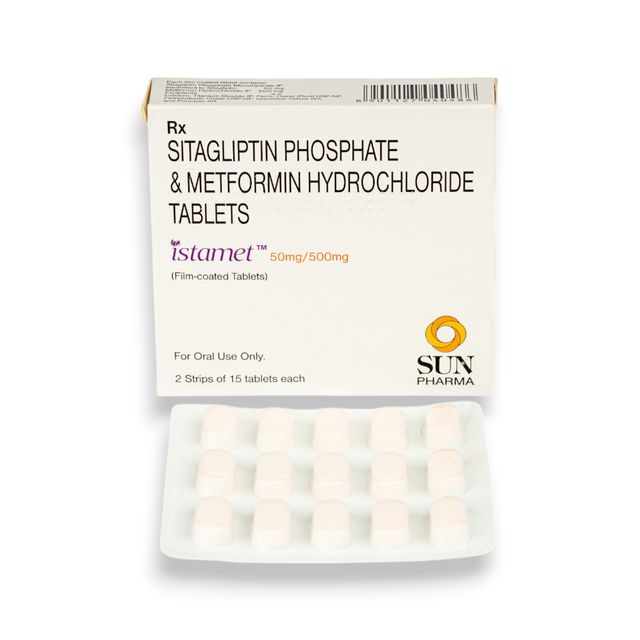 Istamet 50mg/500mg Tablet