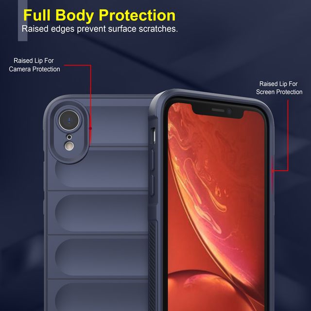 Zapcase Back Cover for Apple iPhone XR | Magic-Sapphire