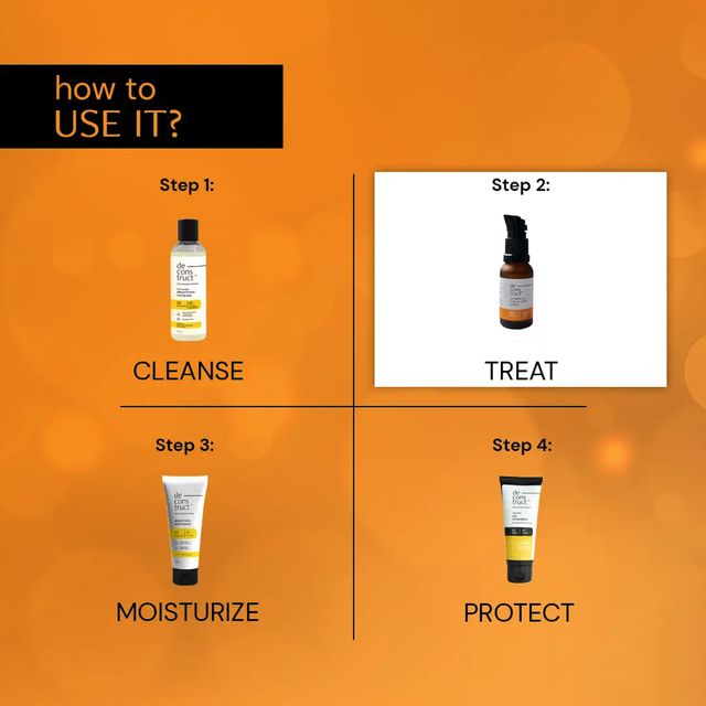 Deconstruct 10% Vitamin C Serum | Non-Irritating, Non-Sticky | Brightens & Even Tone | No Purging