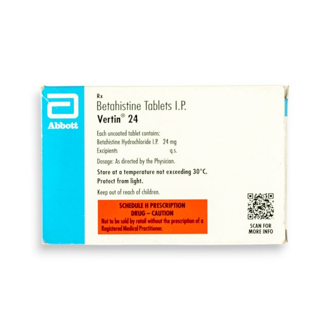 Vertin 24 Tablet
