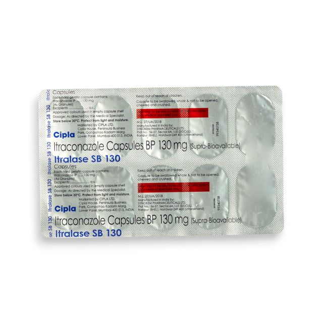 Itralase Sb 130Mg Capsule