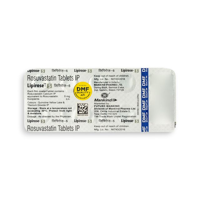Lipirose 5 Tablet