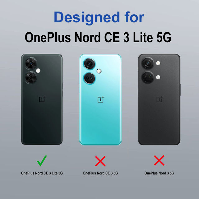 Zapcase Back Cover For Oneplus Nord Ce 3 Lite 5G (Space-Black)