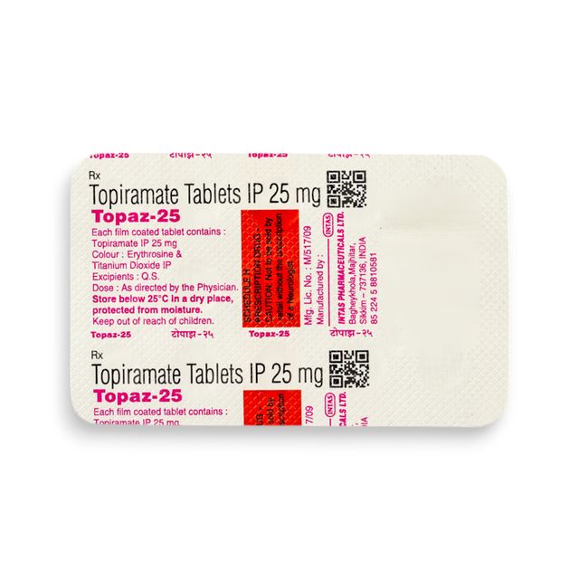 Topaz 25 Tablet