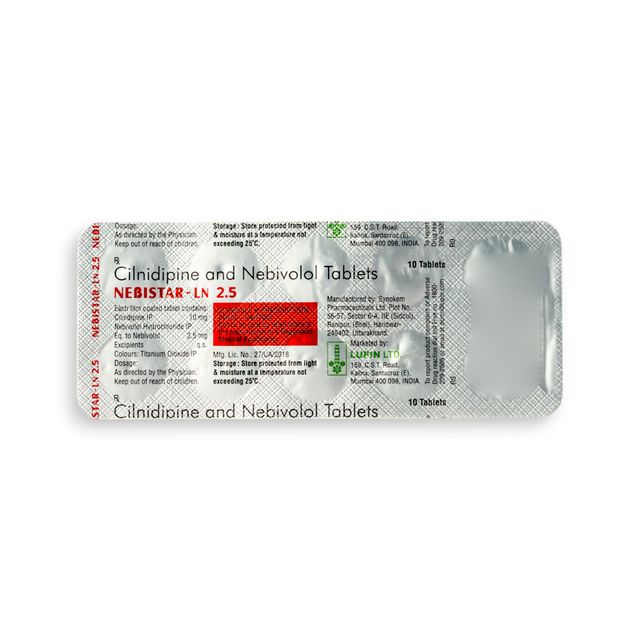 Nebistar-LN 2.5 Tablets